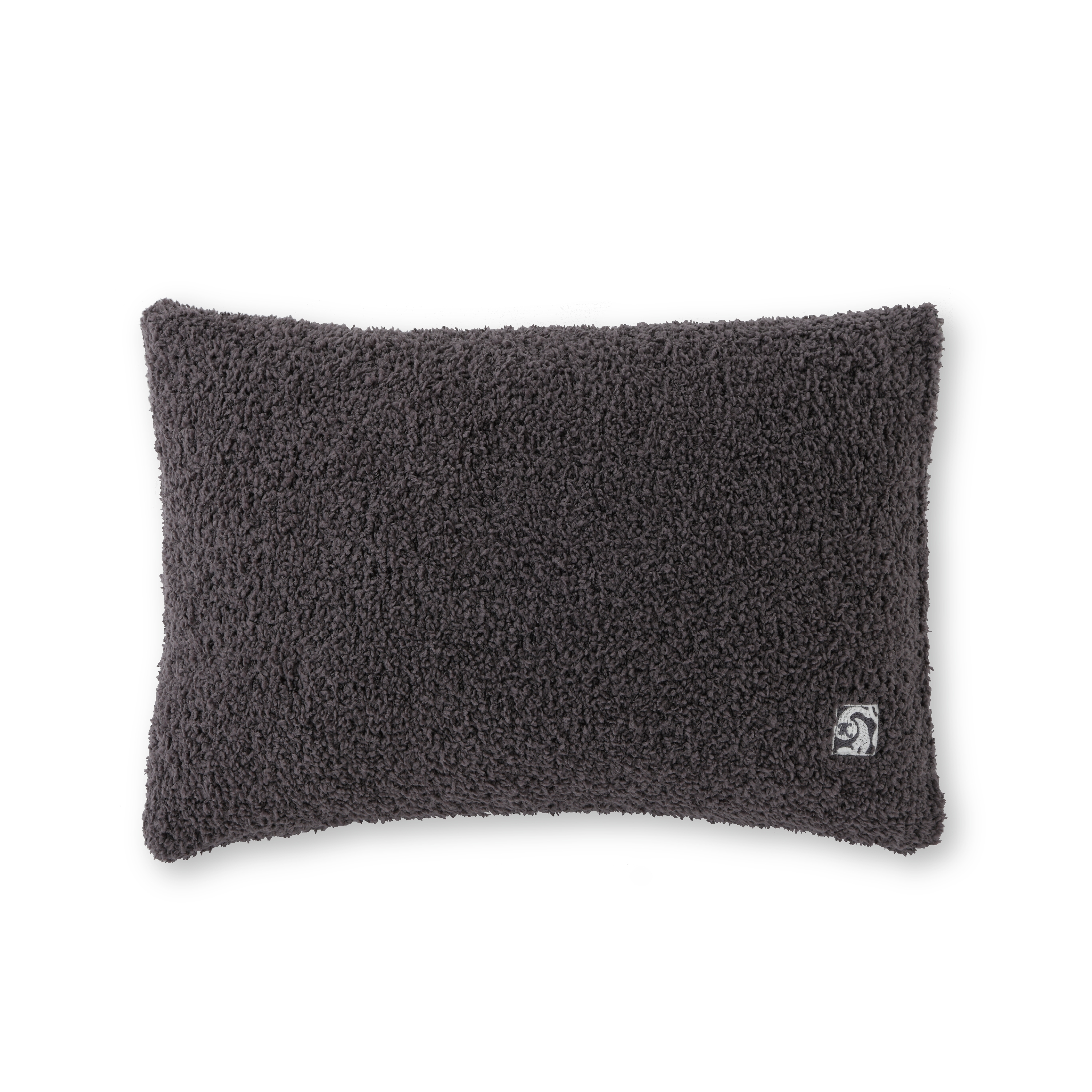 PILLOW CASE / SOLID(S カバーのみ(28×43cm) charcoal gray): HOME 