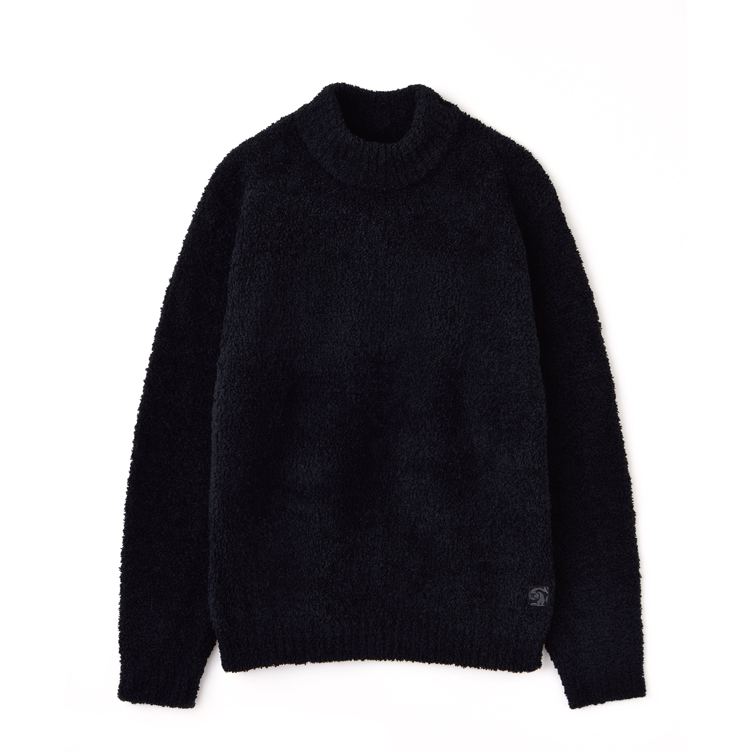 HIGH NECK KNIT(M black): WEAR | kashwere Japan (カシウエア