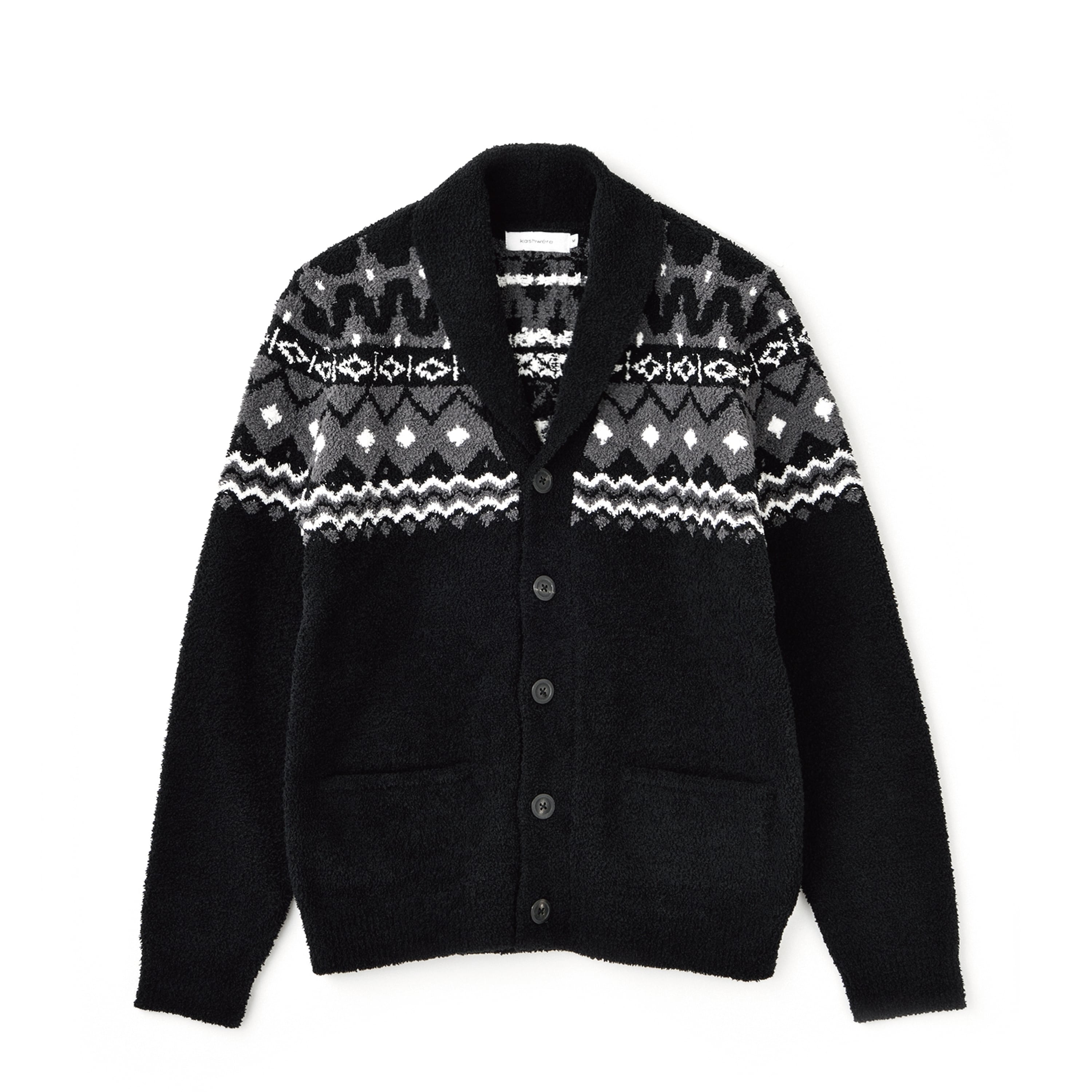 JACQUARD CARDIGAN