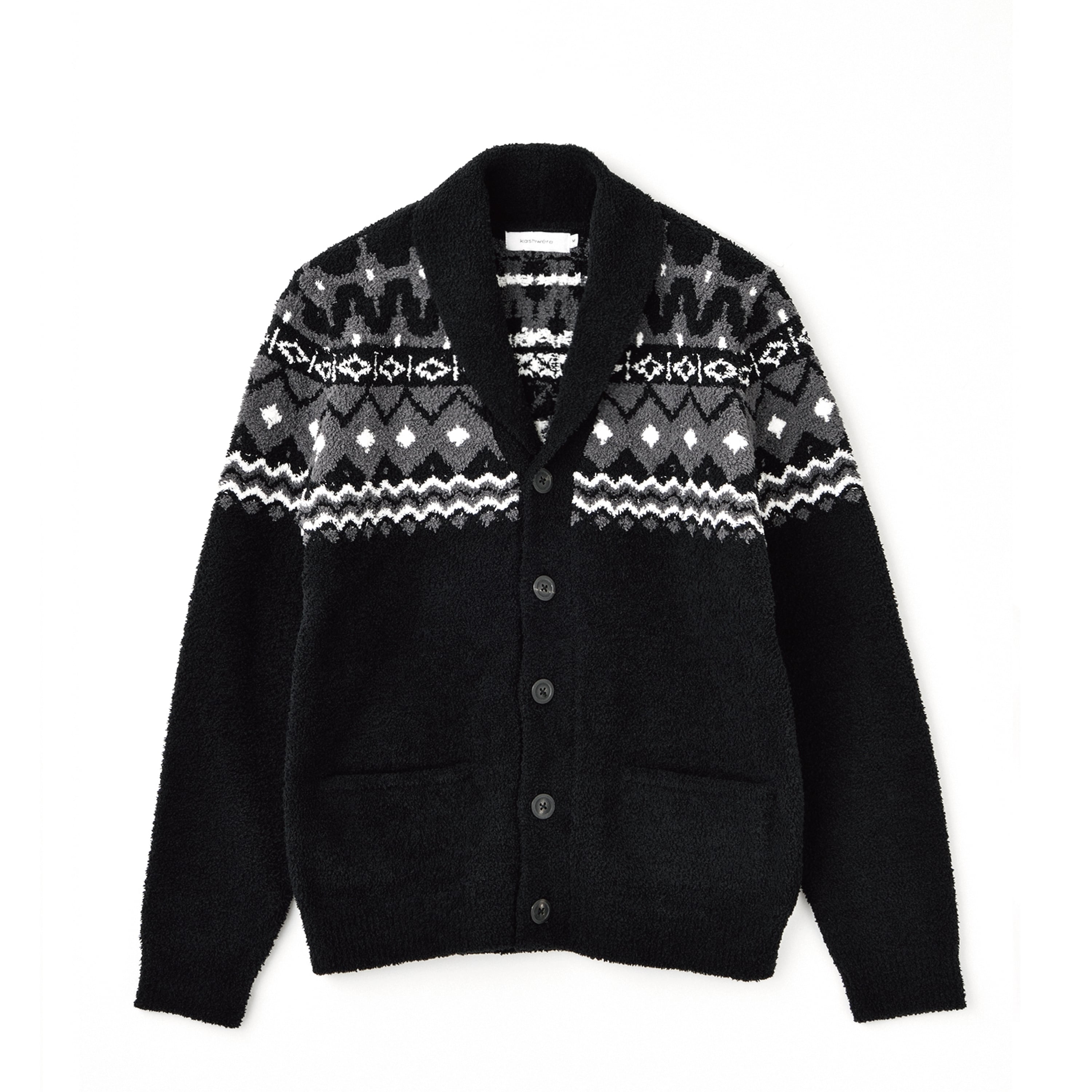 JACQUARD CARDIGAN