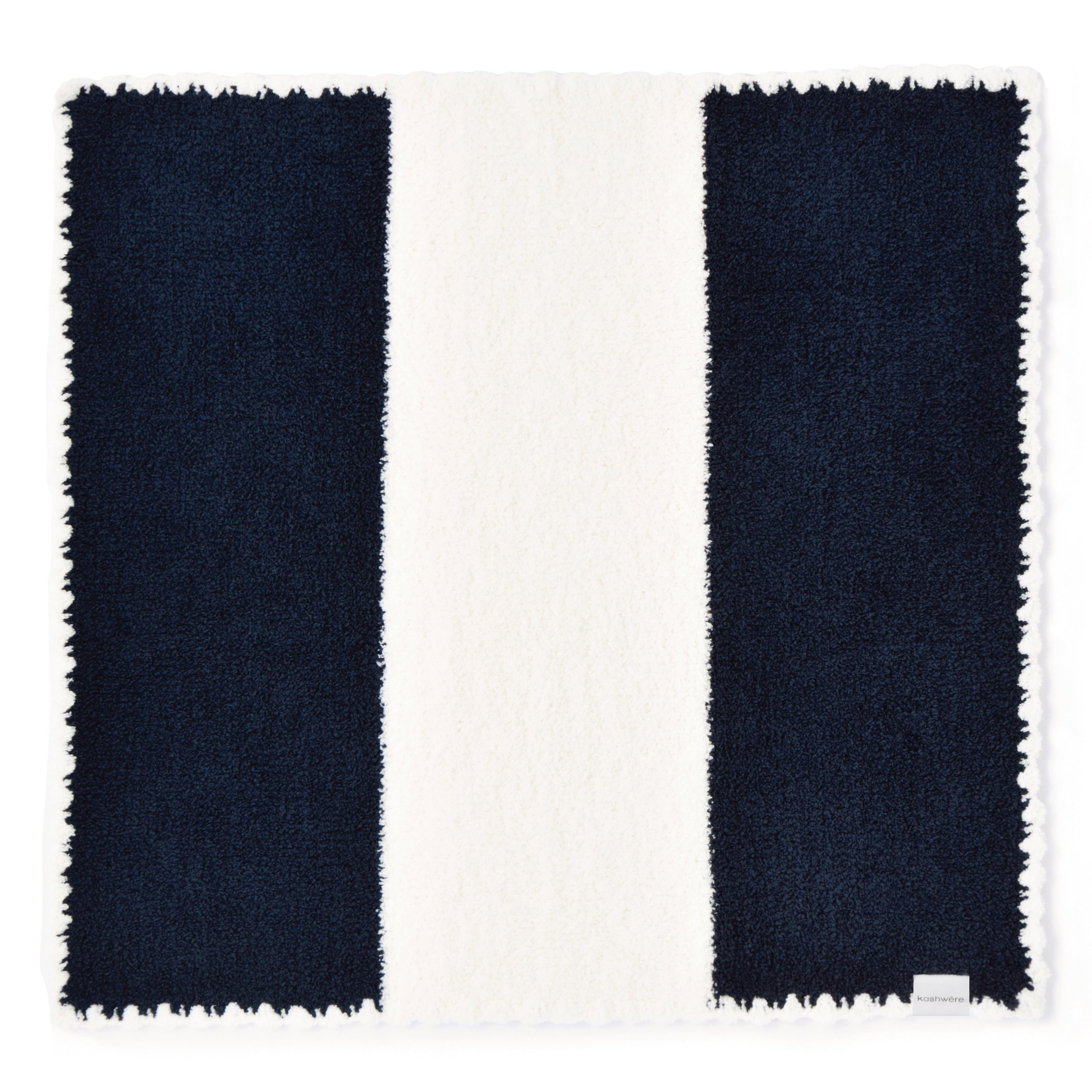 BABY BLANKET CENTER STRIPE