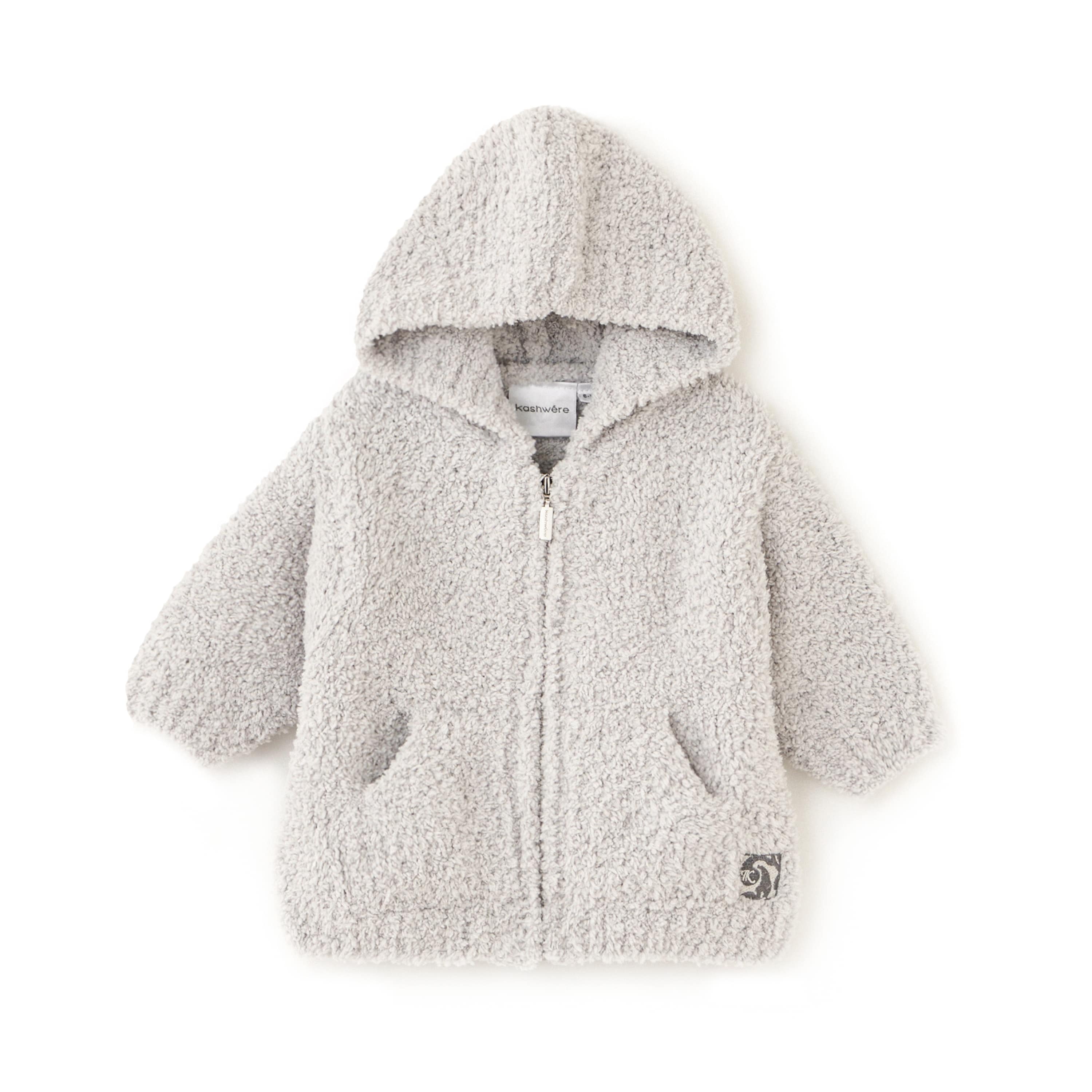 BABY HOODED JACKET(3-6（3～6ヶ月） mist): BABY&KIDS | kashwere