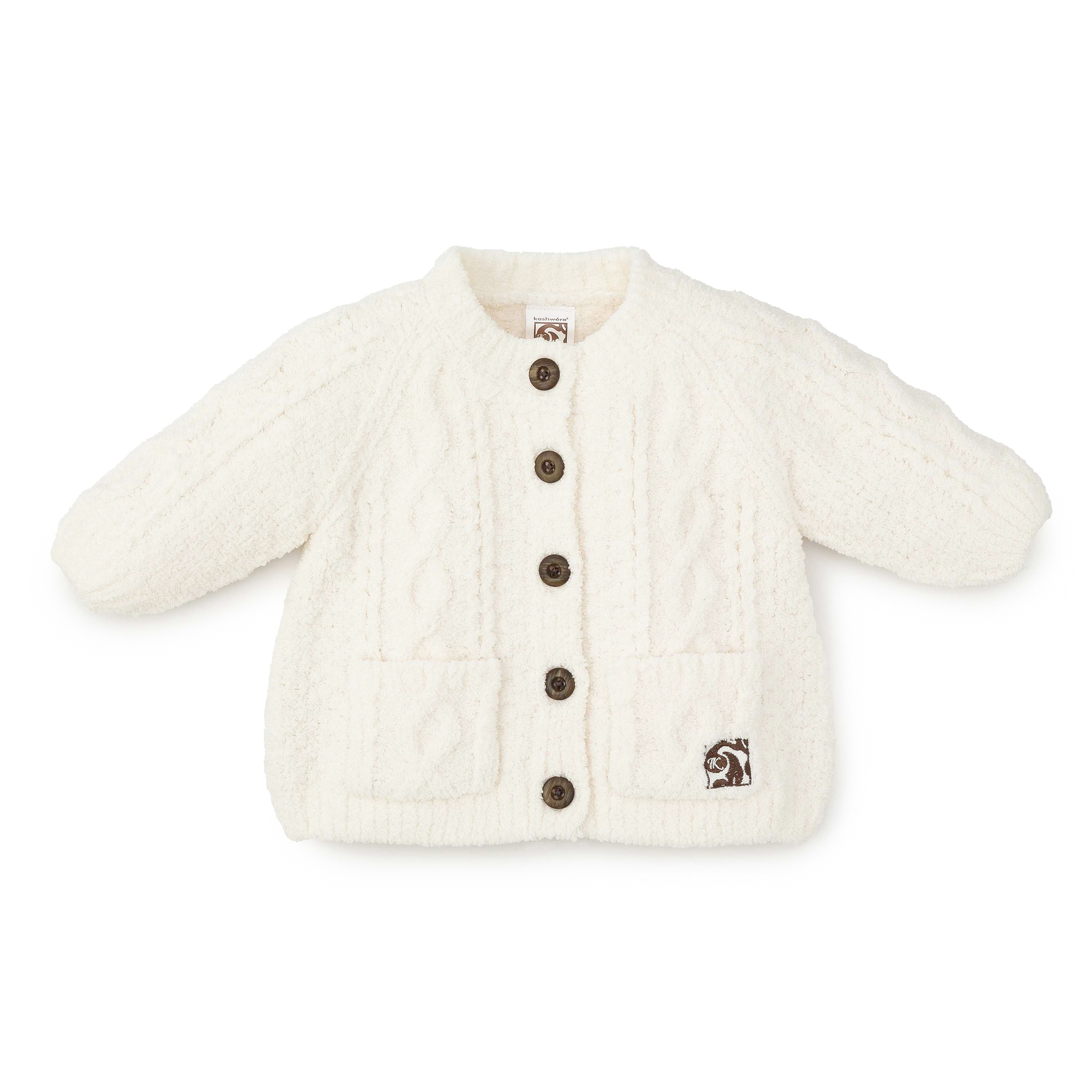BABY CABLE CARDIGAN