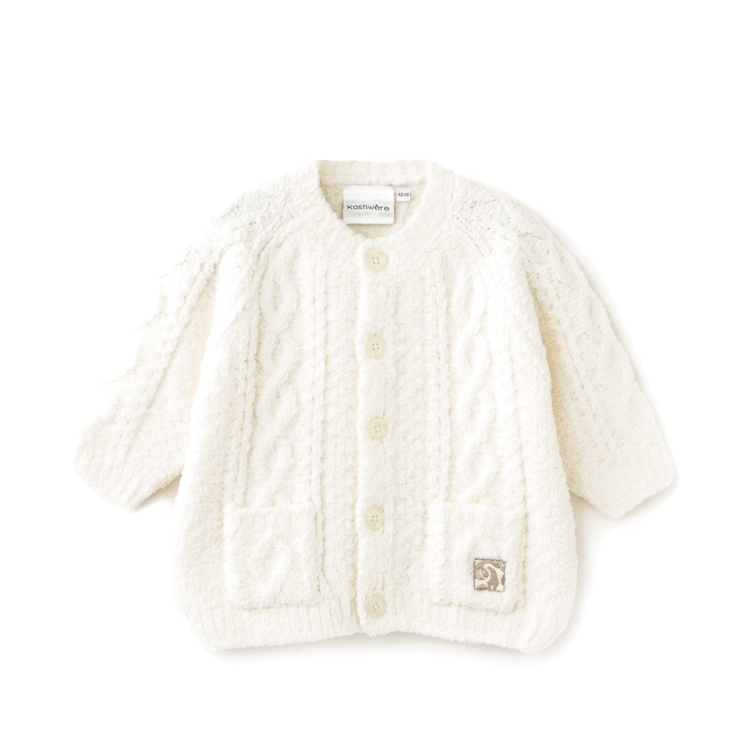 BABY CABLE CARDIGAN