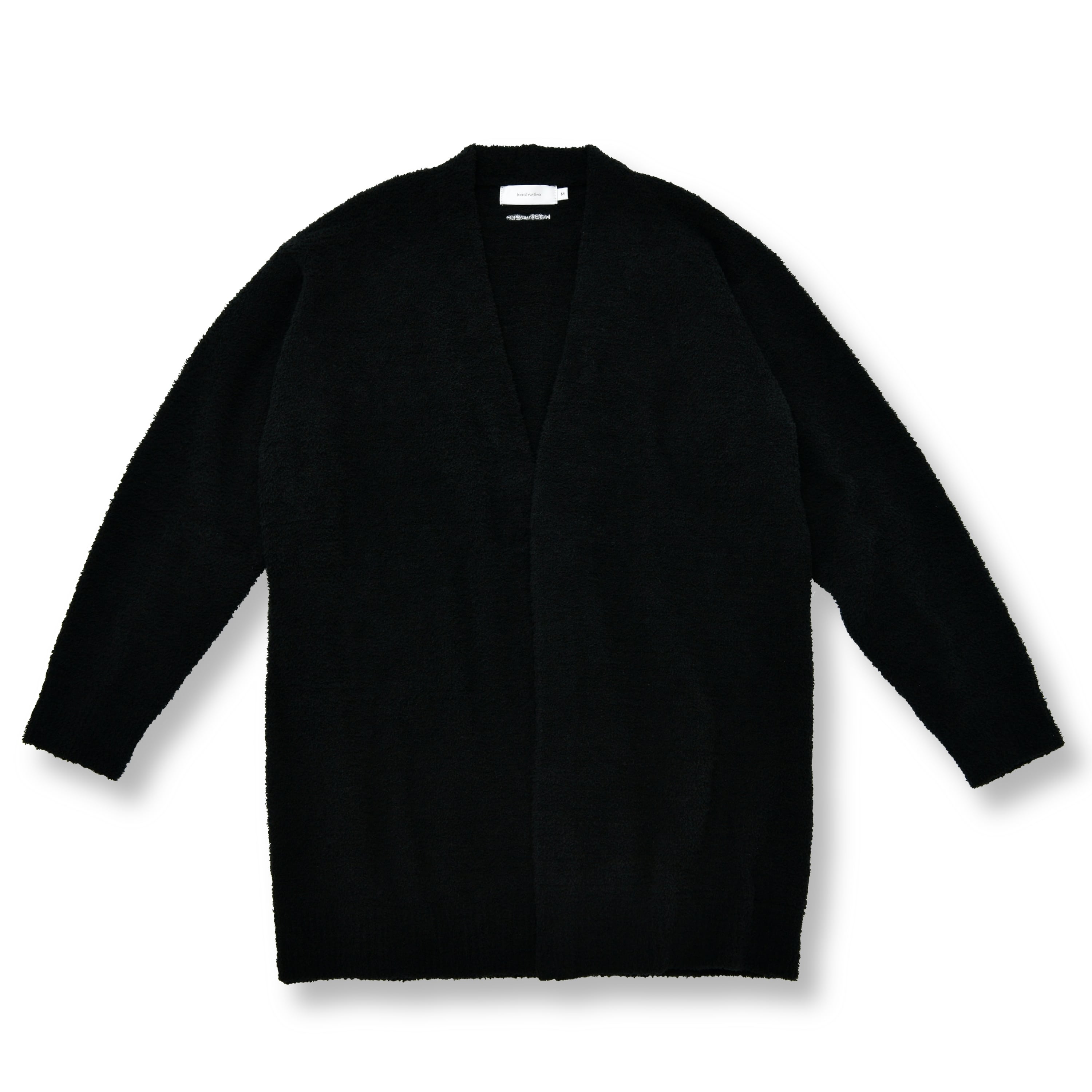 OPEN FRONT CARDIGAN(S black): WEAR | kashwere Japan (カシウエア ...