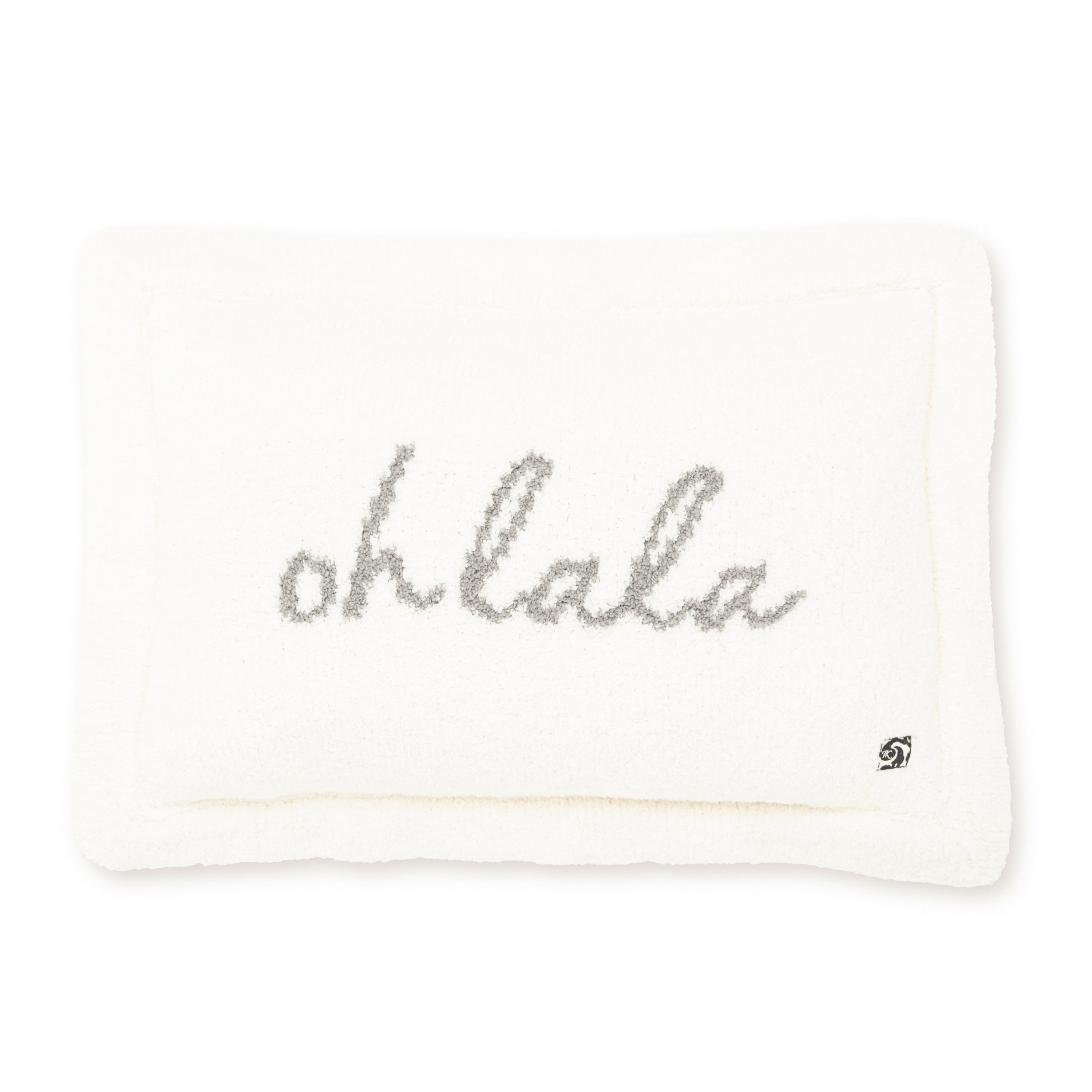 PILLOW CASE / HANDWRITING(M ピロー付き oh lala (creme/stone