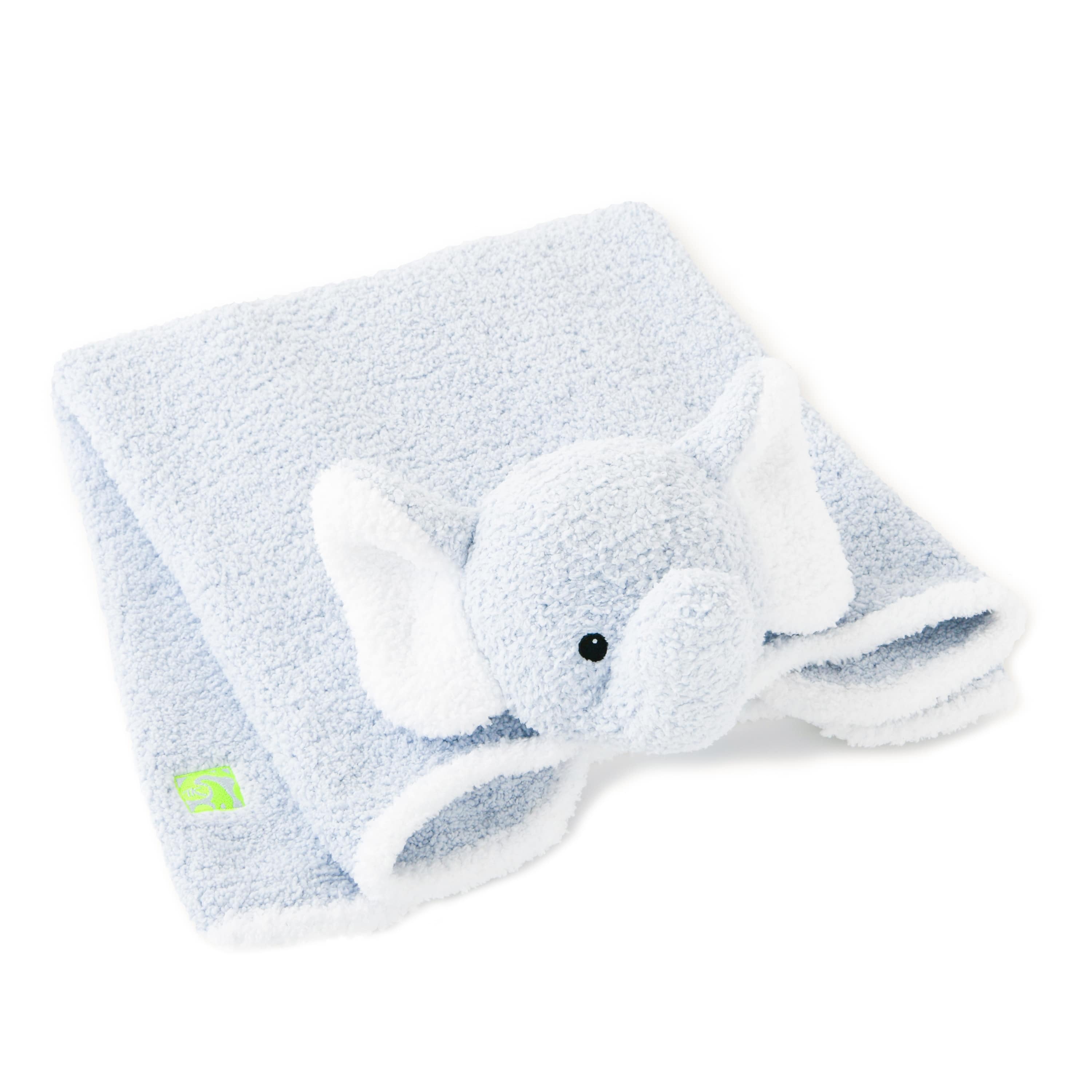 STUFFED ANIMAL BLANKET(76×64cm elephant): BABY&KIDS | kashwere