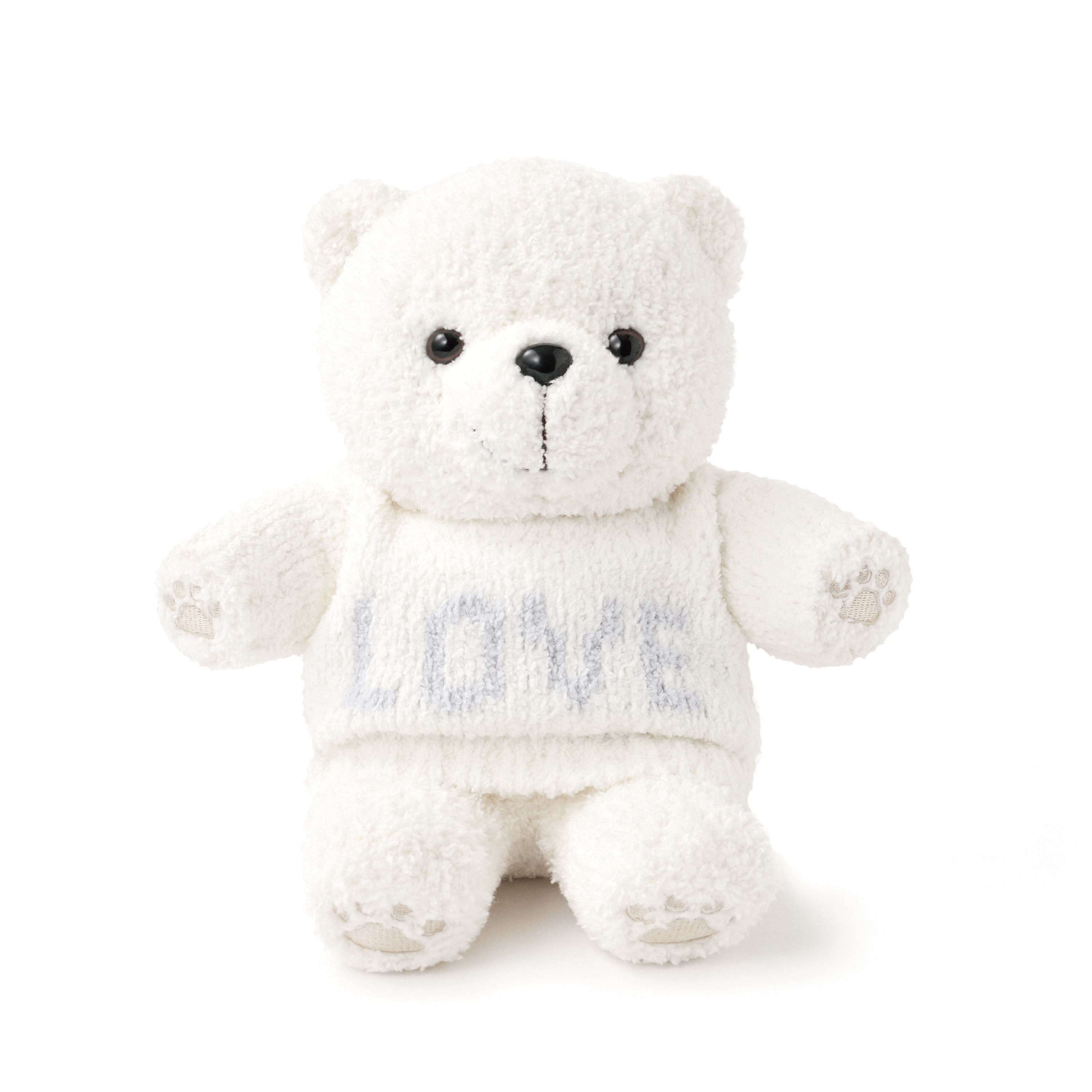 未使用タグ付KASHWERE ぬいぐるみ クマ　ローブ着用 カシウエア KASHBEAR(S love (creme/creme/blue)): BABY&KIDS | kashwere Japan