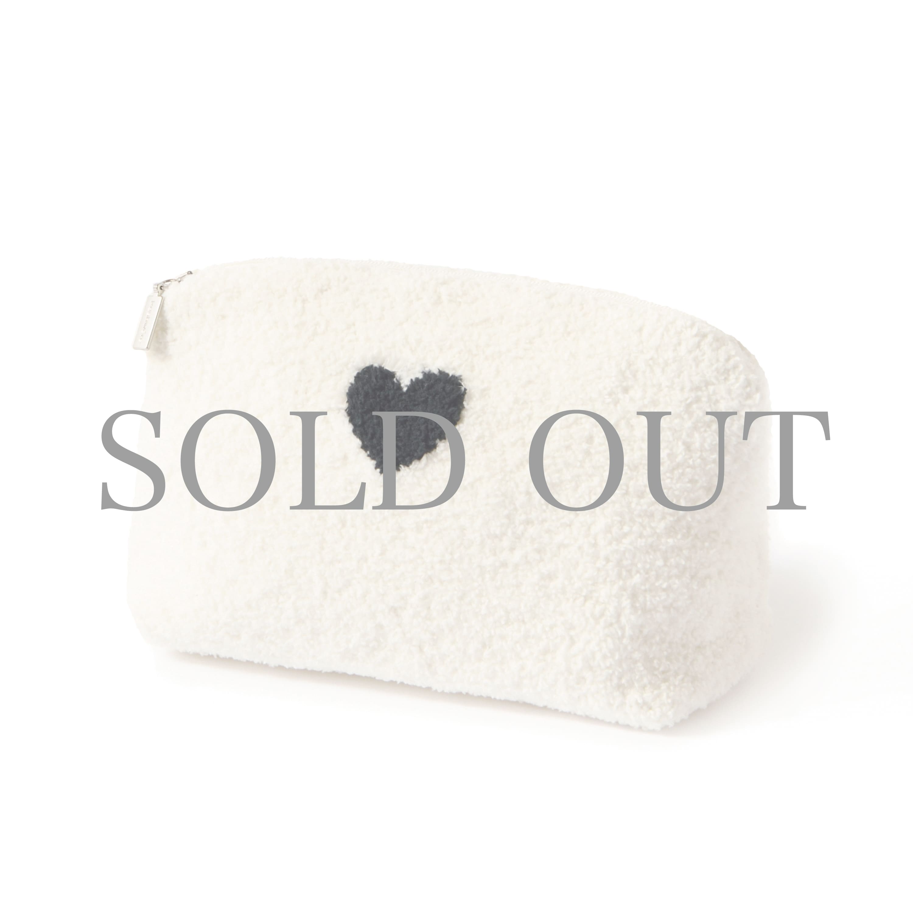 kashwere リミテッドポーチ ハート LIMITED POUCH / HEART(S (18×13