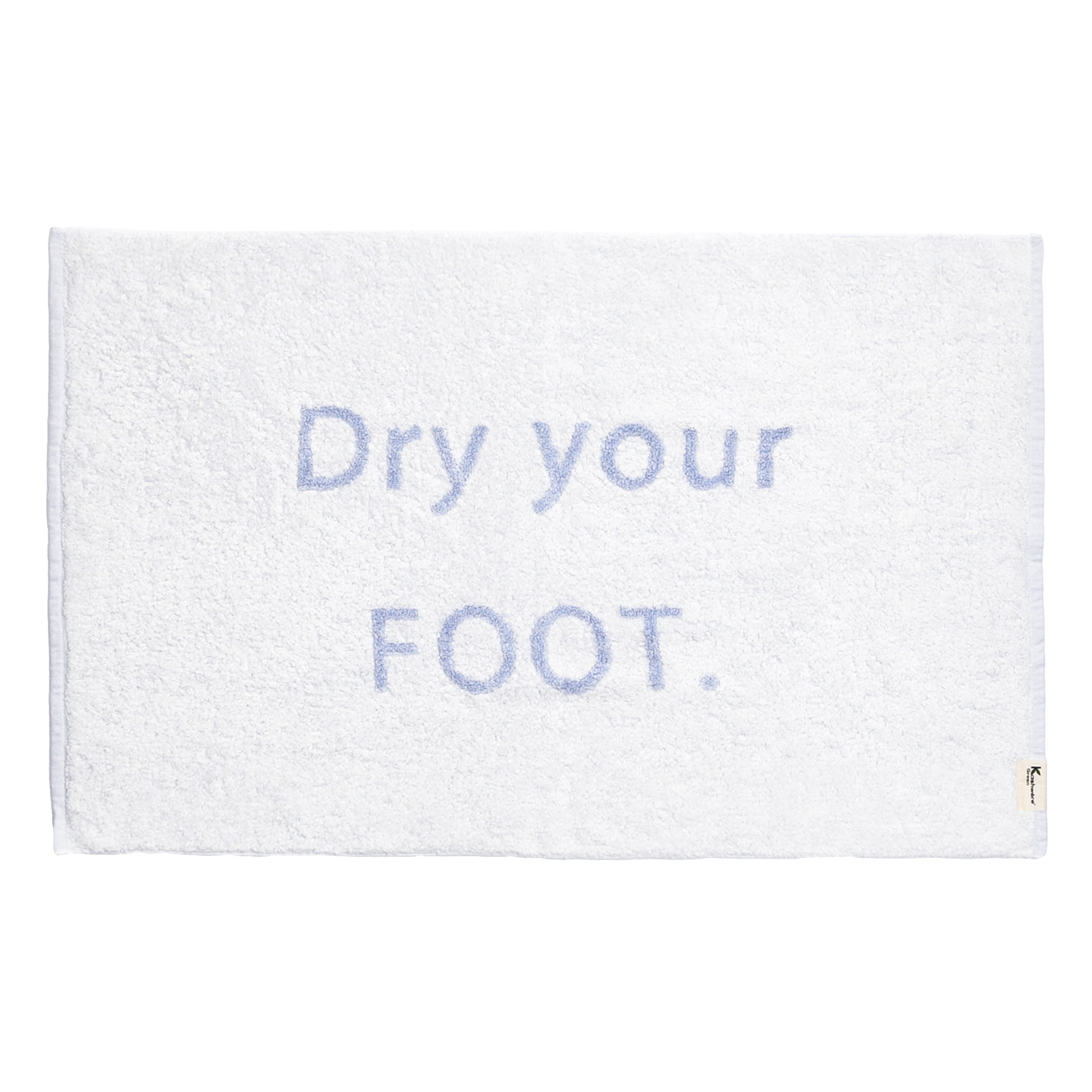 BATH MAT / DRY YOUR FOOT(50×80cm blanca/nightingale): TOWEL ...