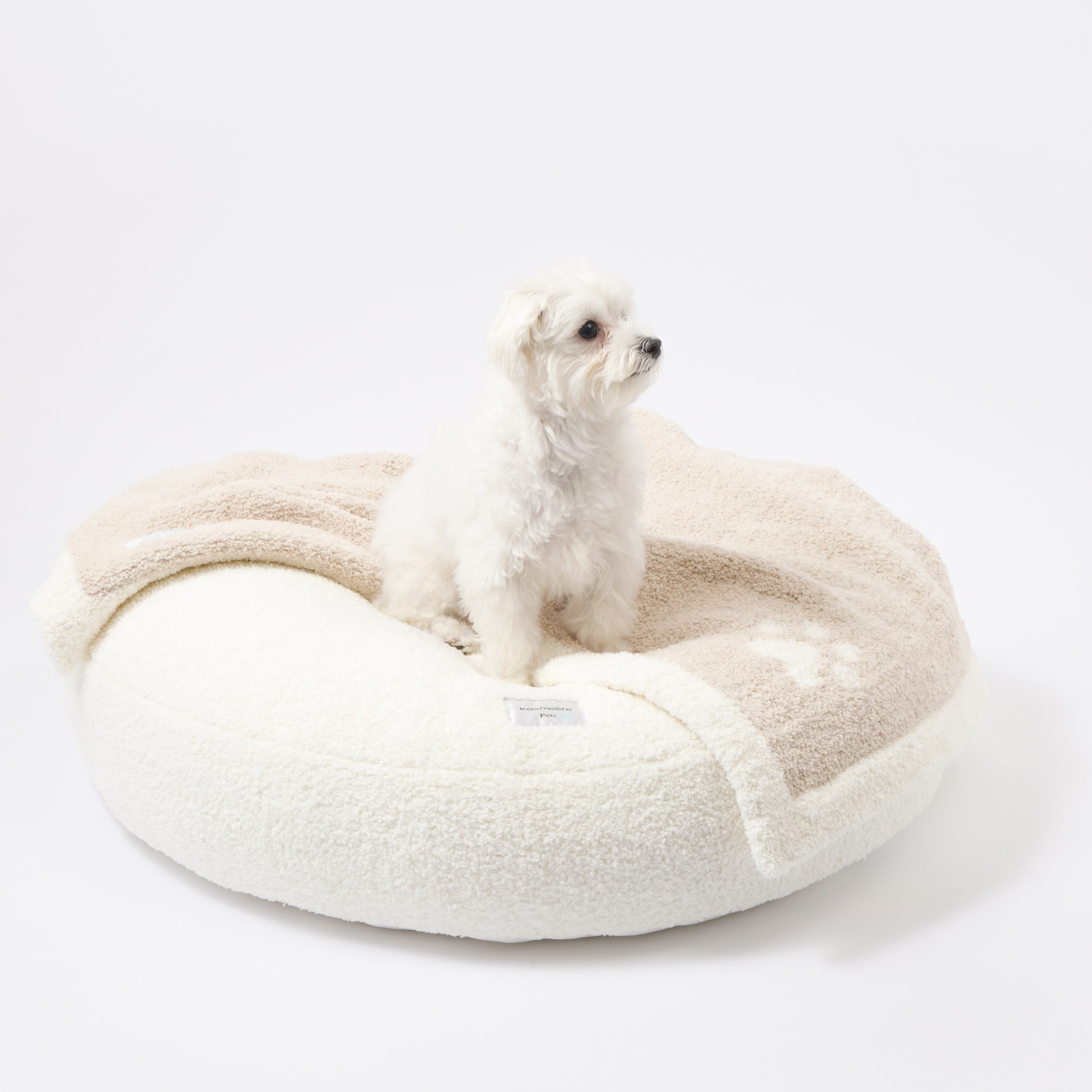 ROUND PILLOW(M ピロー付き creme): PETS | kashwere Japan