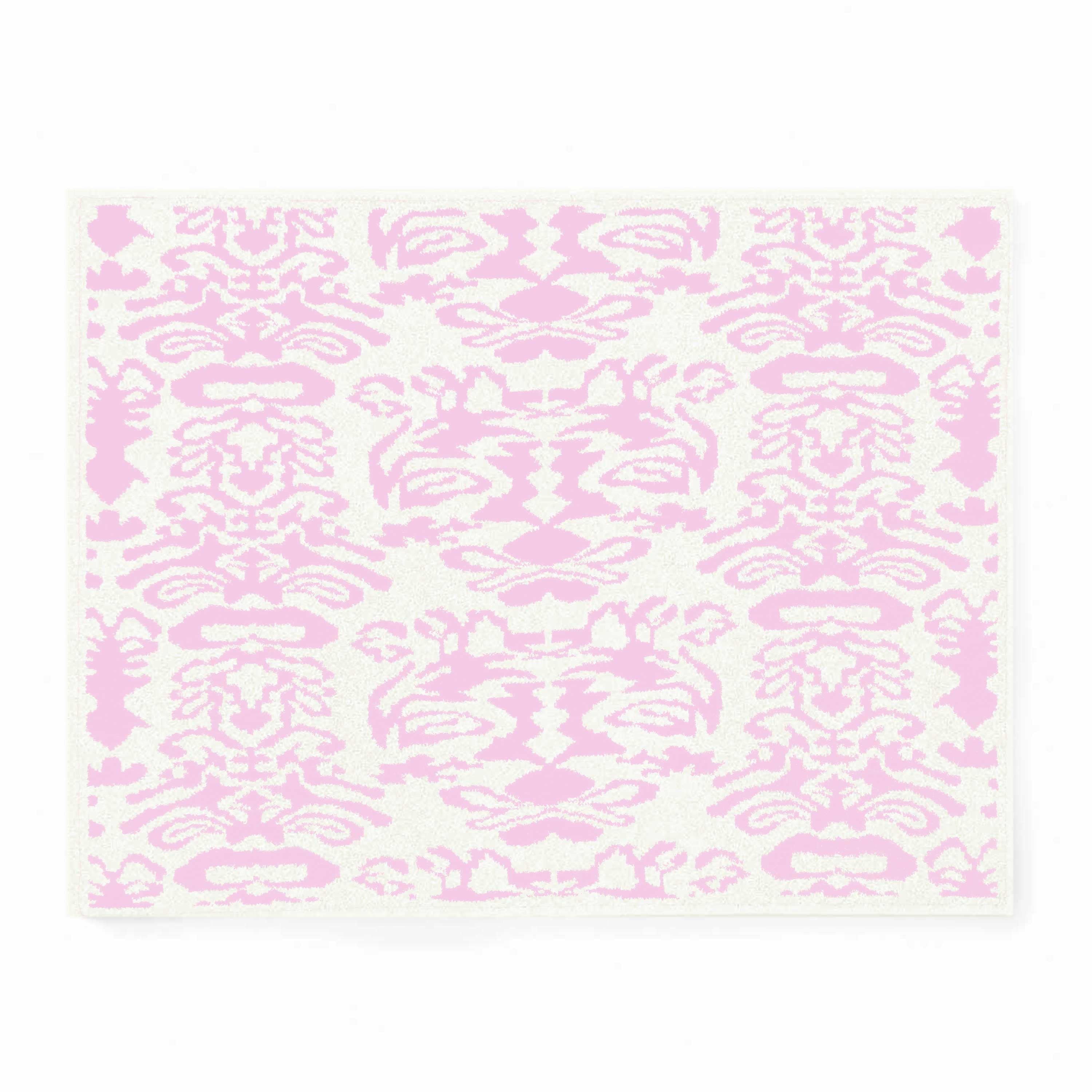 20th BLANKET / DAMASK(135×183cm creme/sakura): 20th | kashwere