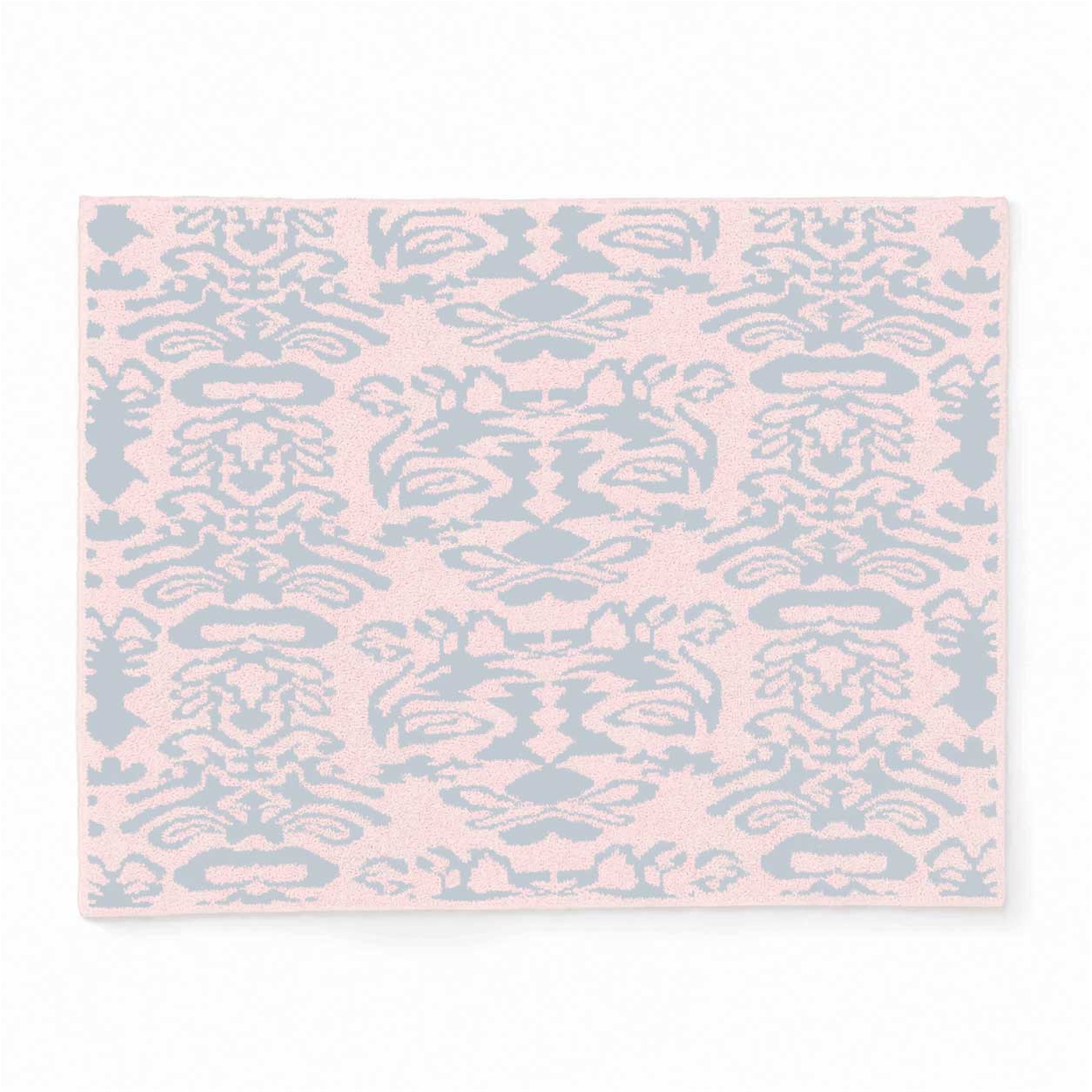 20th BLANKET / DAMASK(135×183cm pink/blue): 20th | kashwere Japan