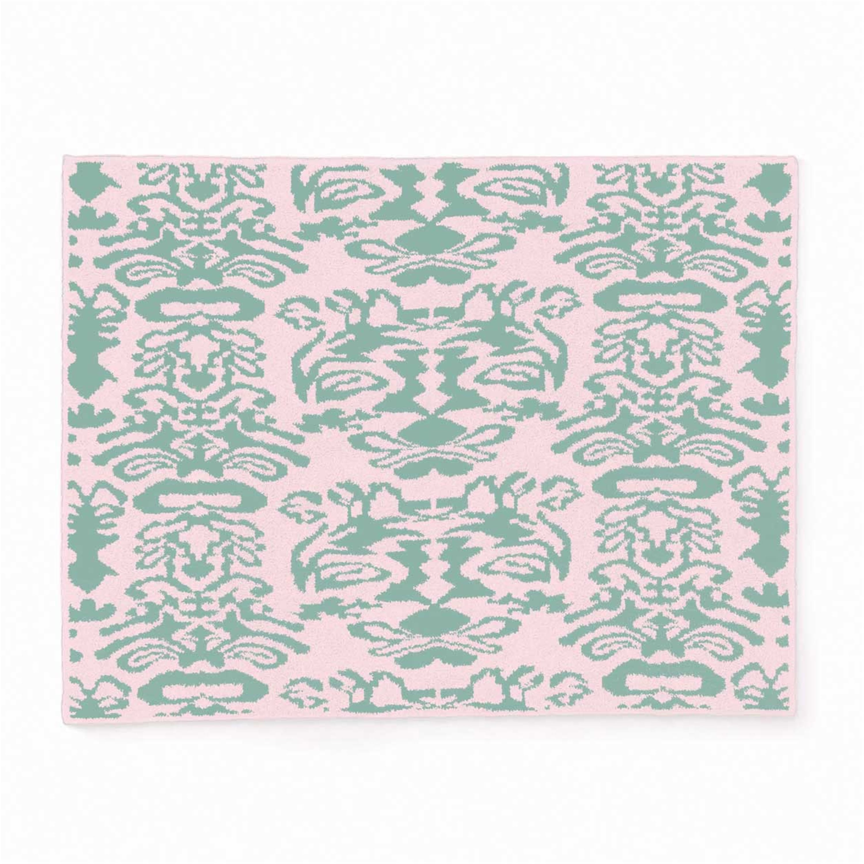 20th BLANKET / DAMASK(135×183cm sakura/tender blue): 20th