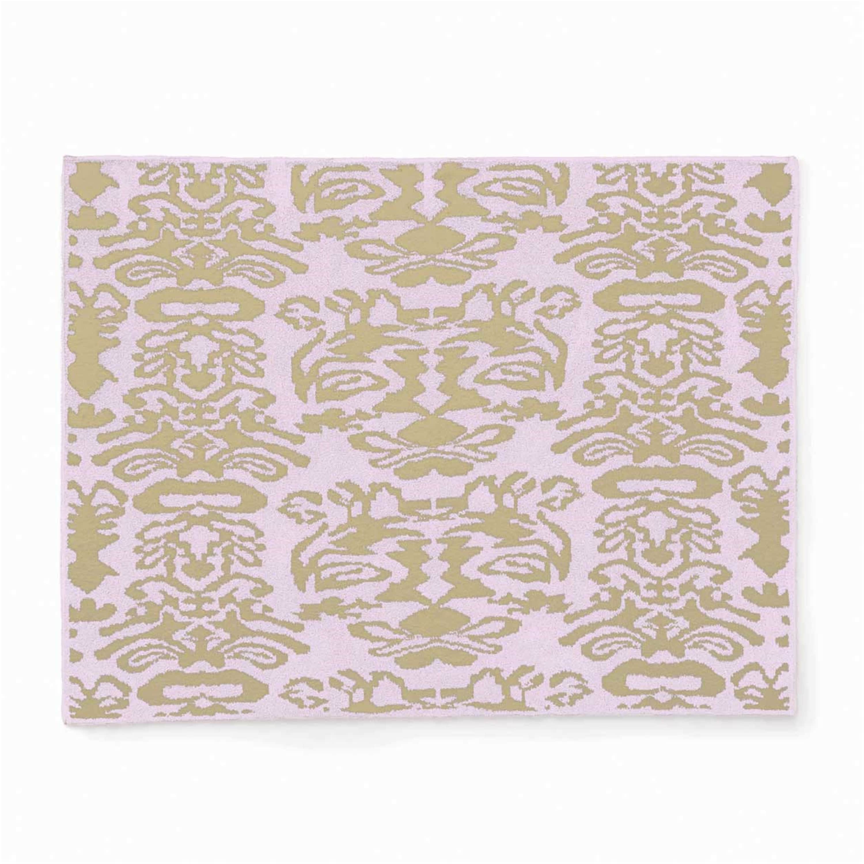 20th BLANKET / DAMASK(135×183cm iris/cinnamon): 20th | kashwere