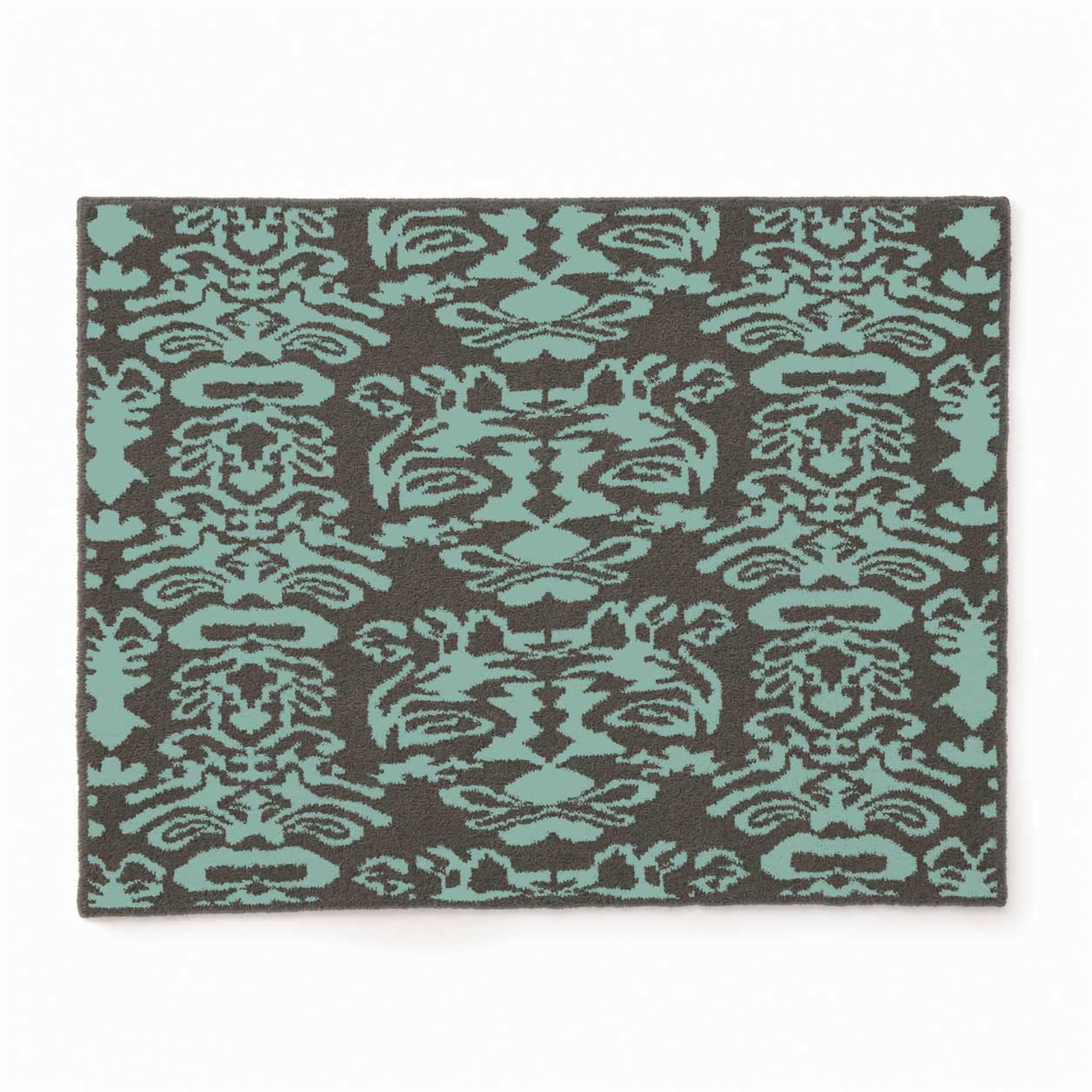 20th BLANKET / DAMASK (charcoal gray)(135×183cm charcoal gray