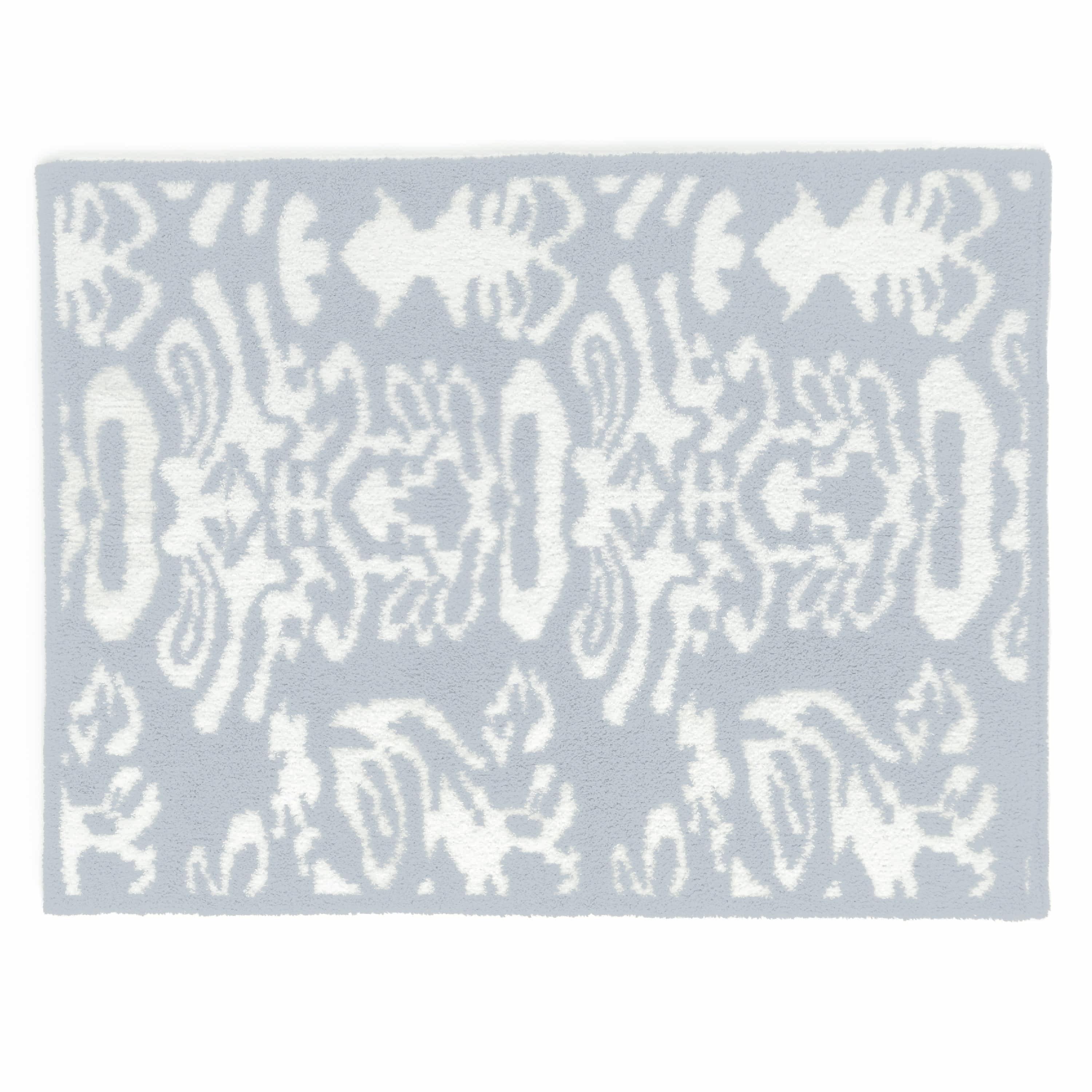 20th HALF BLANKET / DAMASK