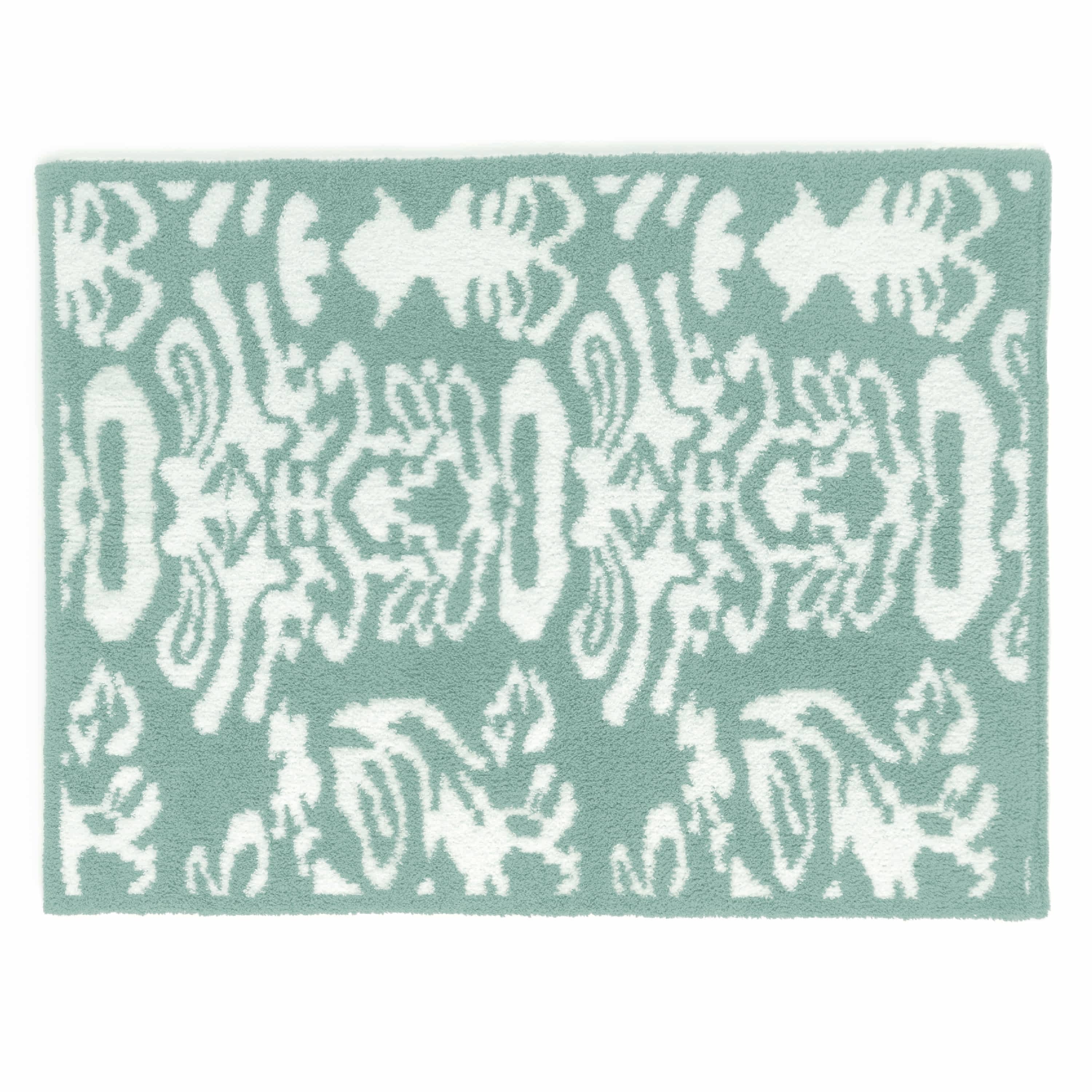 20th HALF BLANKET / DAMASK