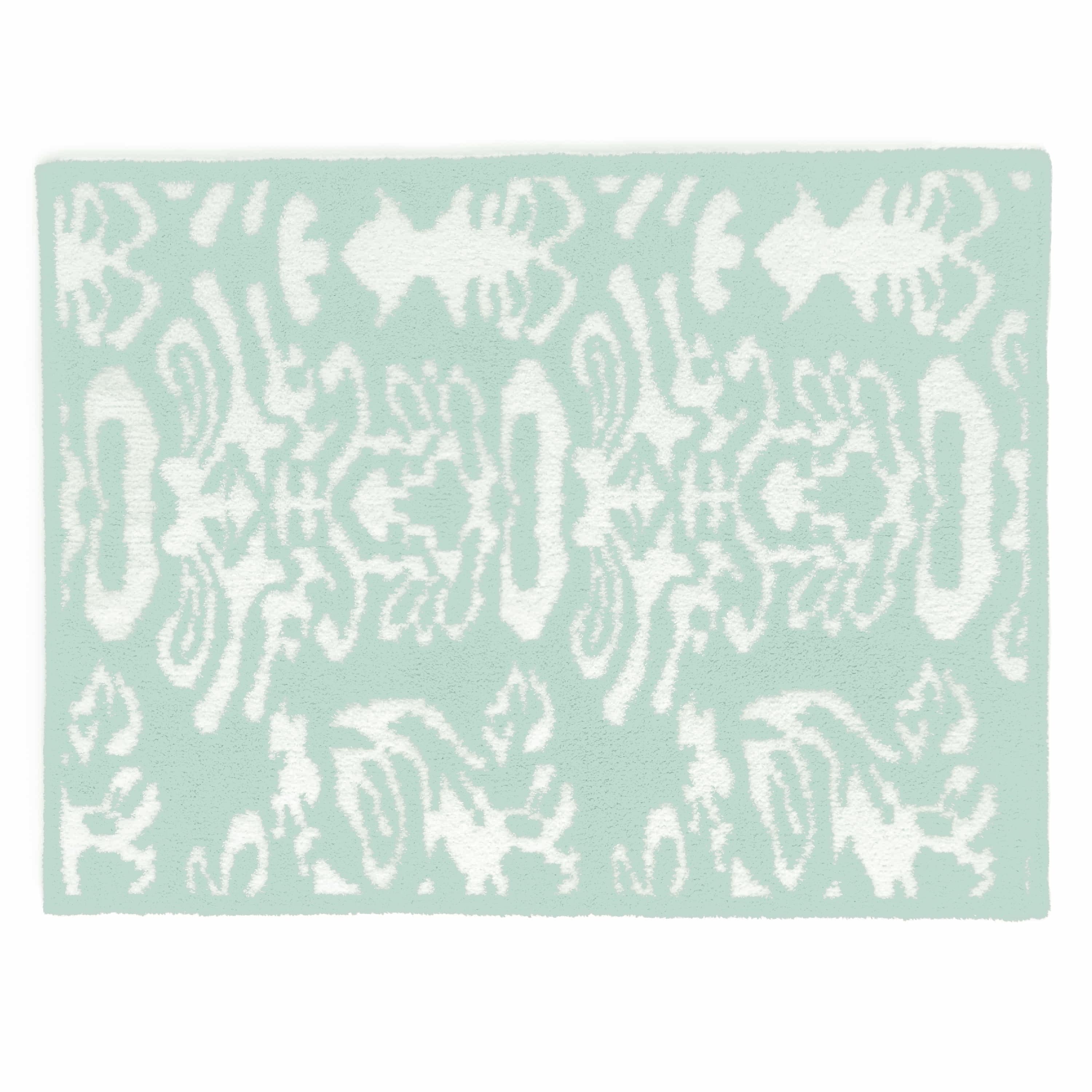 20th HALF BLANKET / DAMASK