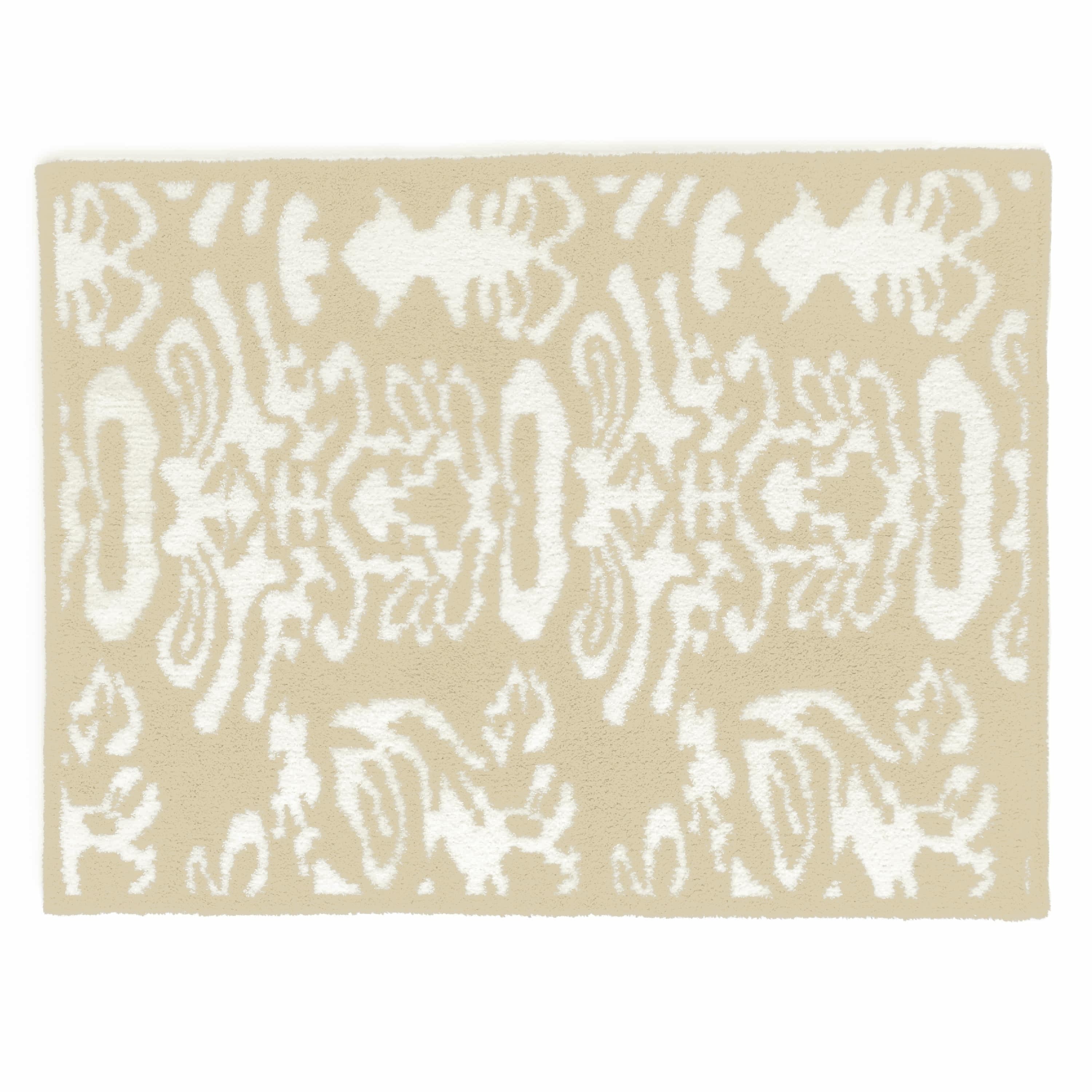 20th HALF BLANKET / DAMASK