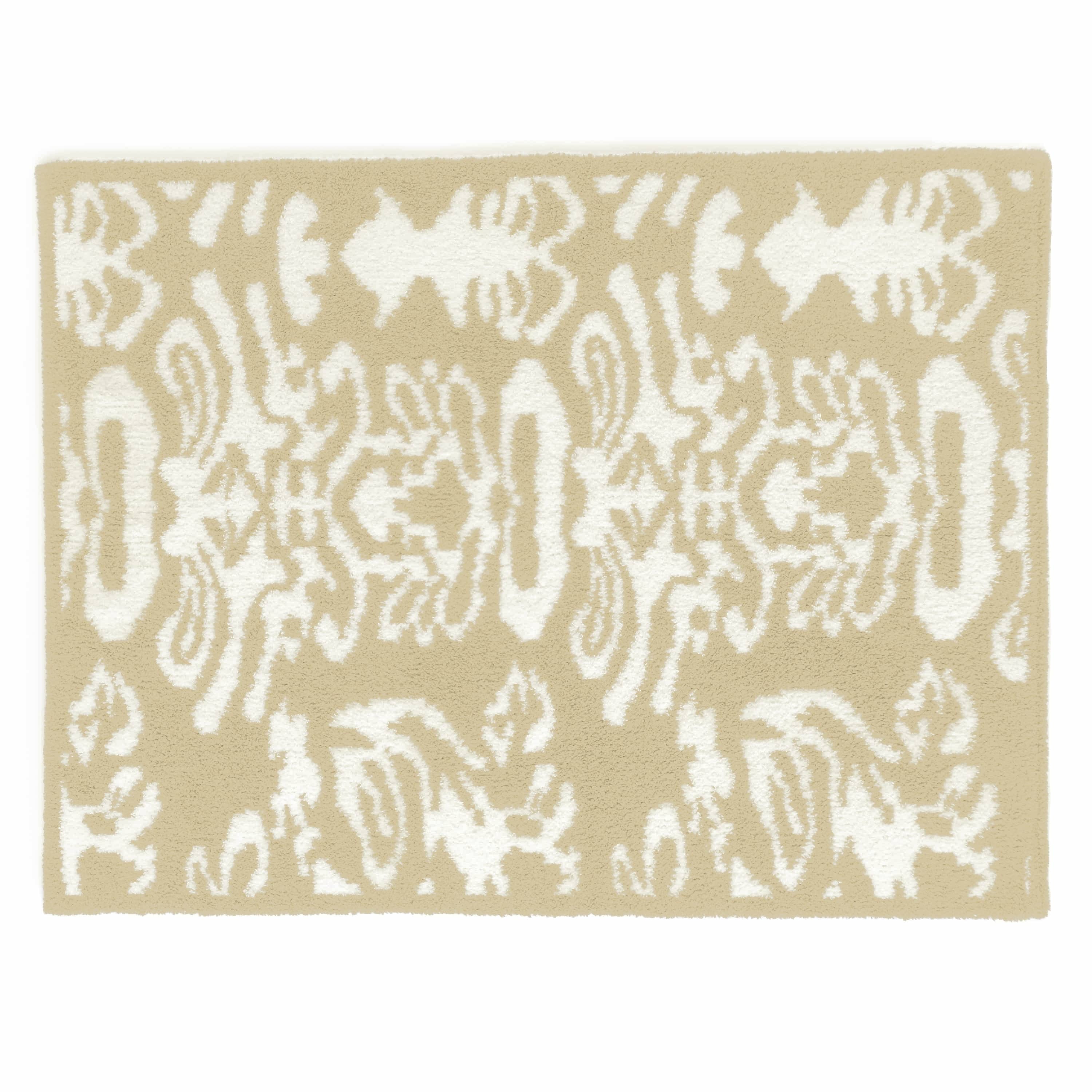 20th HALF BLANKET / DAMASK