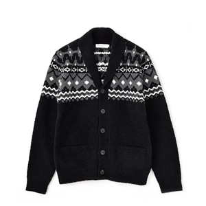 JACQUARD CARDIGAN