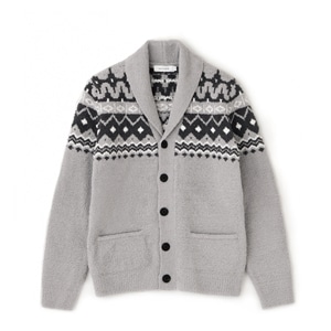 JACQUARD CARDIGAN