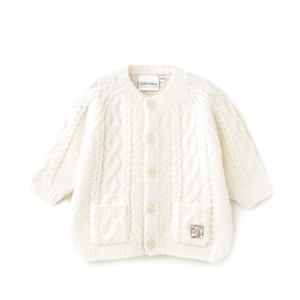BABY CABLE CARDIGAN